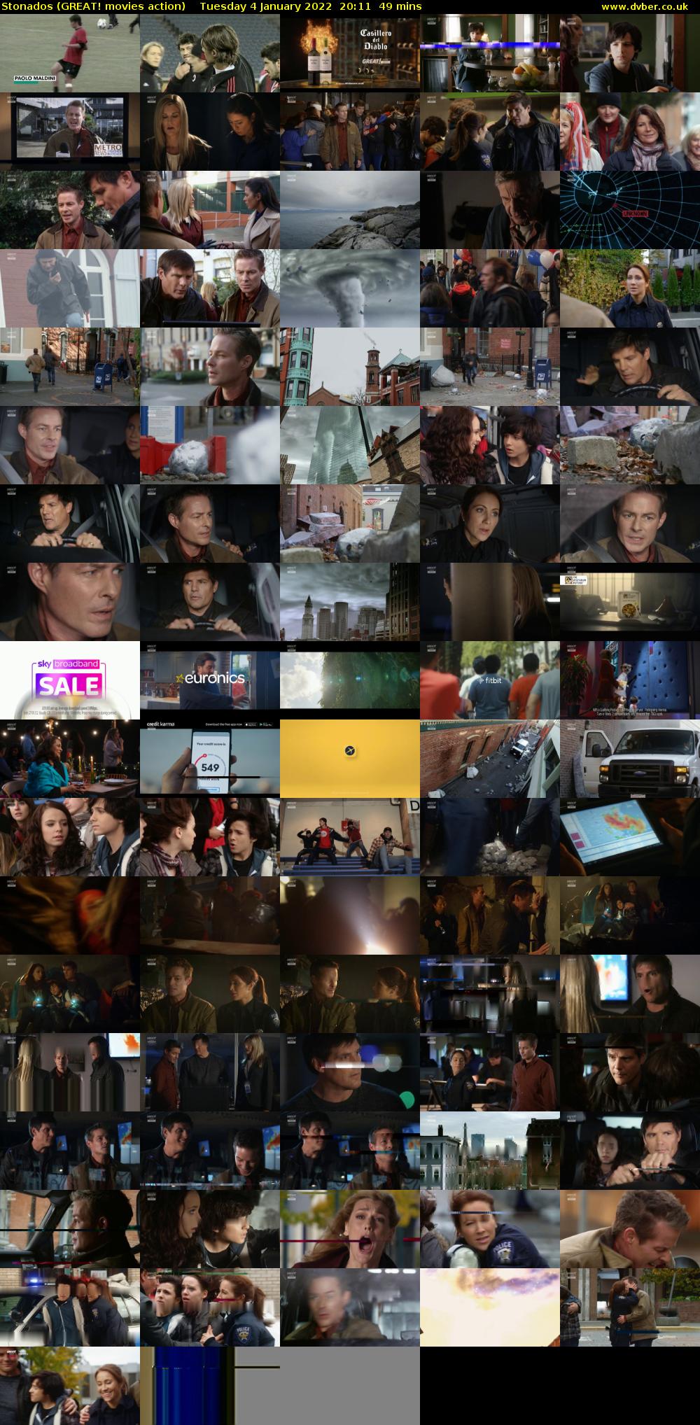 Stonados (GREAT! movies action) Tuesday 4 January 2022 20:11 - 21:00