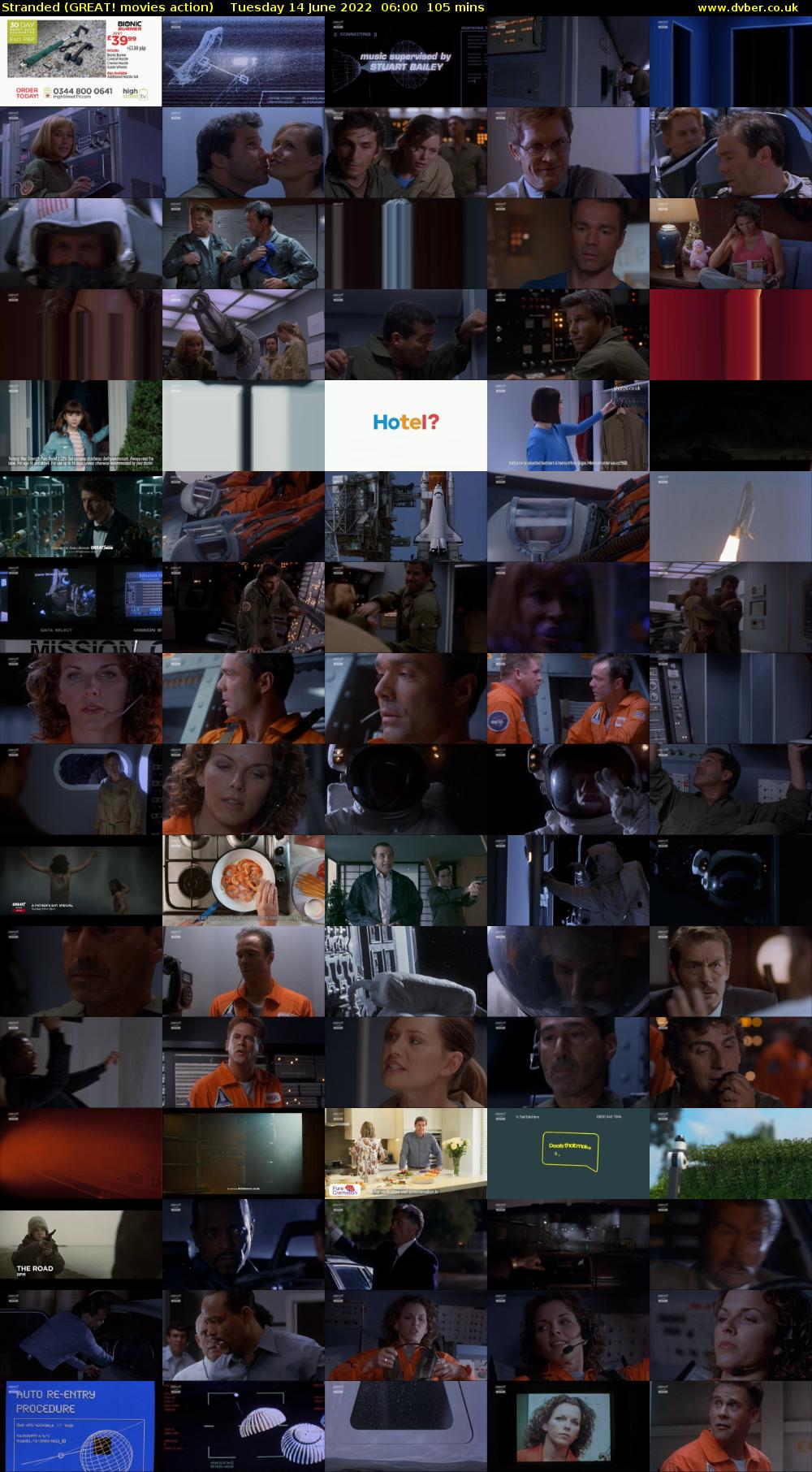 Stranded (GREAT! movies action) Tuesday 14 June 2022 06:00 - 07:45