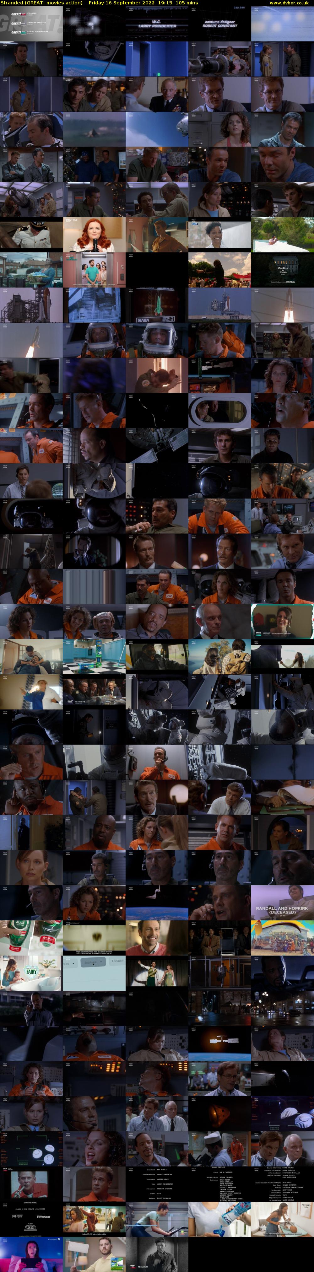 Stranded (GREAT! movies action) Friday 16 September 2022 19:15 - 21:00