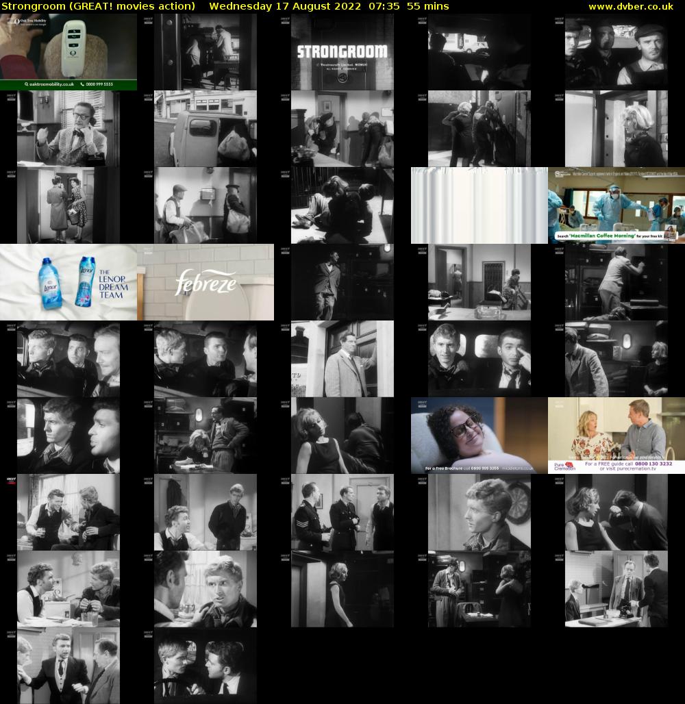 Strongroom (GREAT! movies action) Wednesday 17 August 2022 07:35 - 08:30