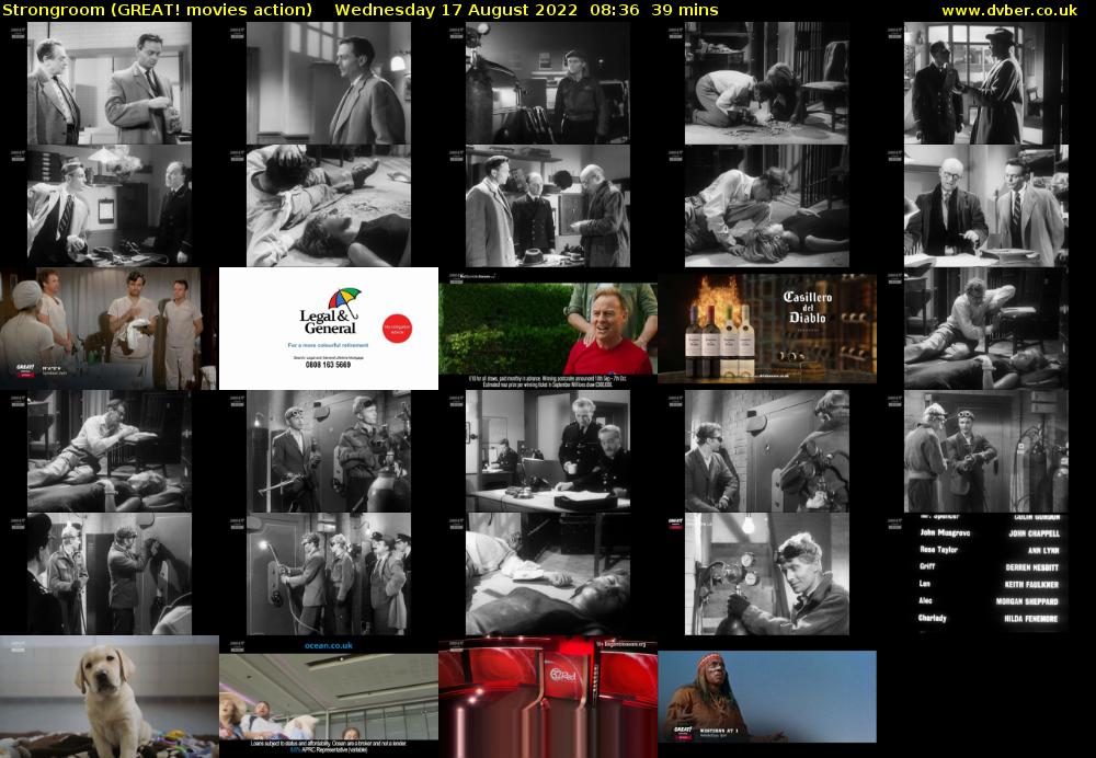 Strongroom (GREAT! movies action) Wednesday 17 August 2022 08:36 - 09:15