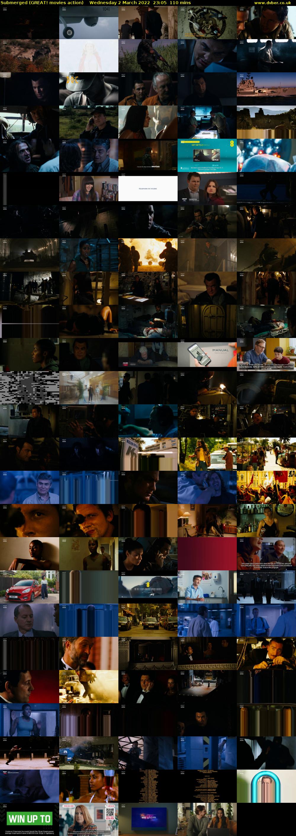 Submerged (GREAT! movies action) Wednesday 2 March 2022 23:05 - 00:55