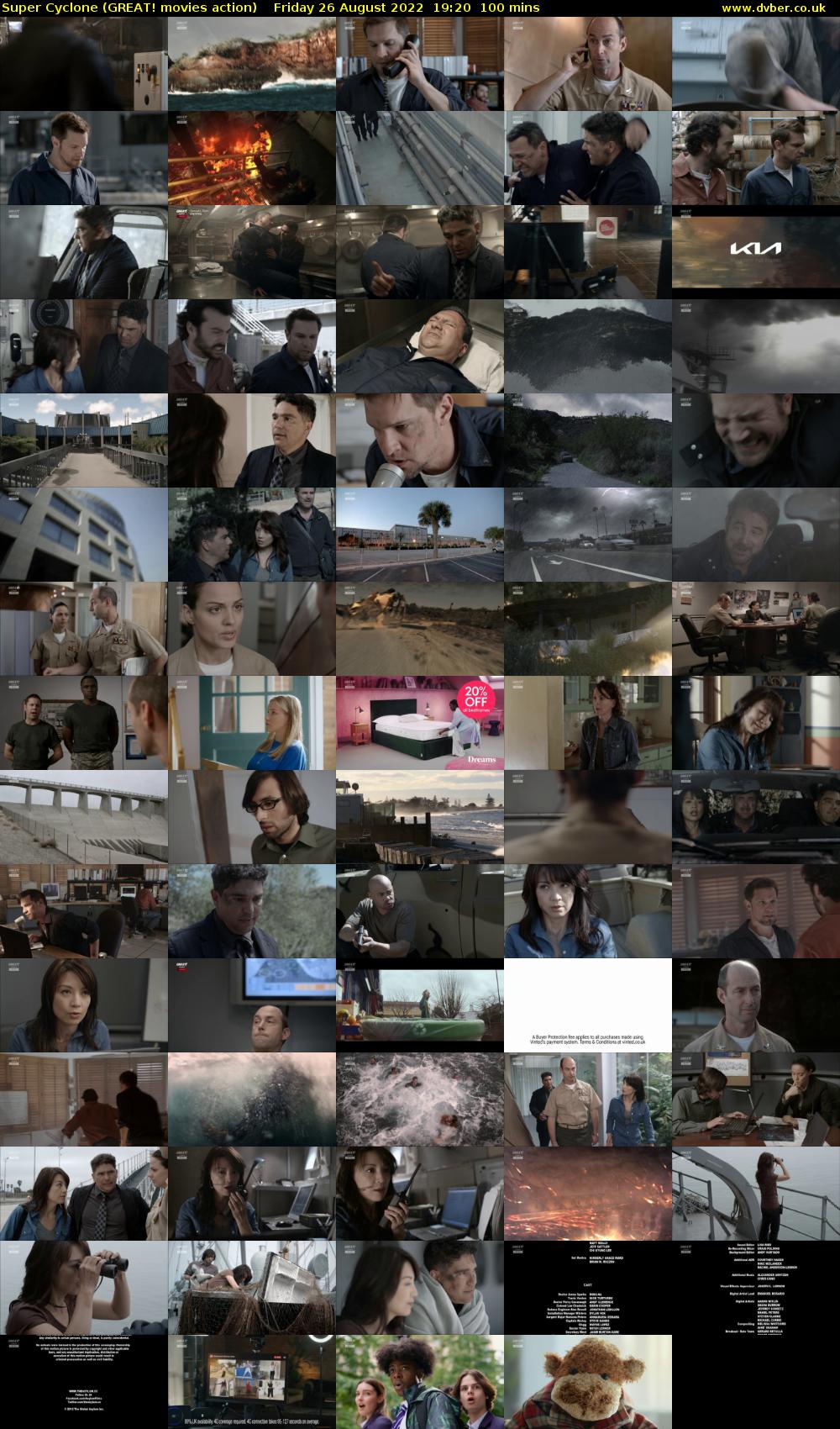 Super Cyclone (GREAT! movies action) Friday 26 August 2022 19:20 - 21:00