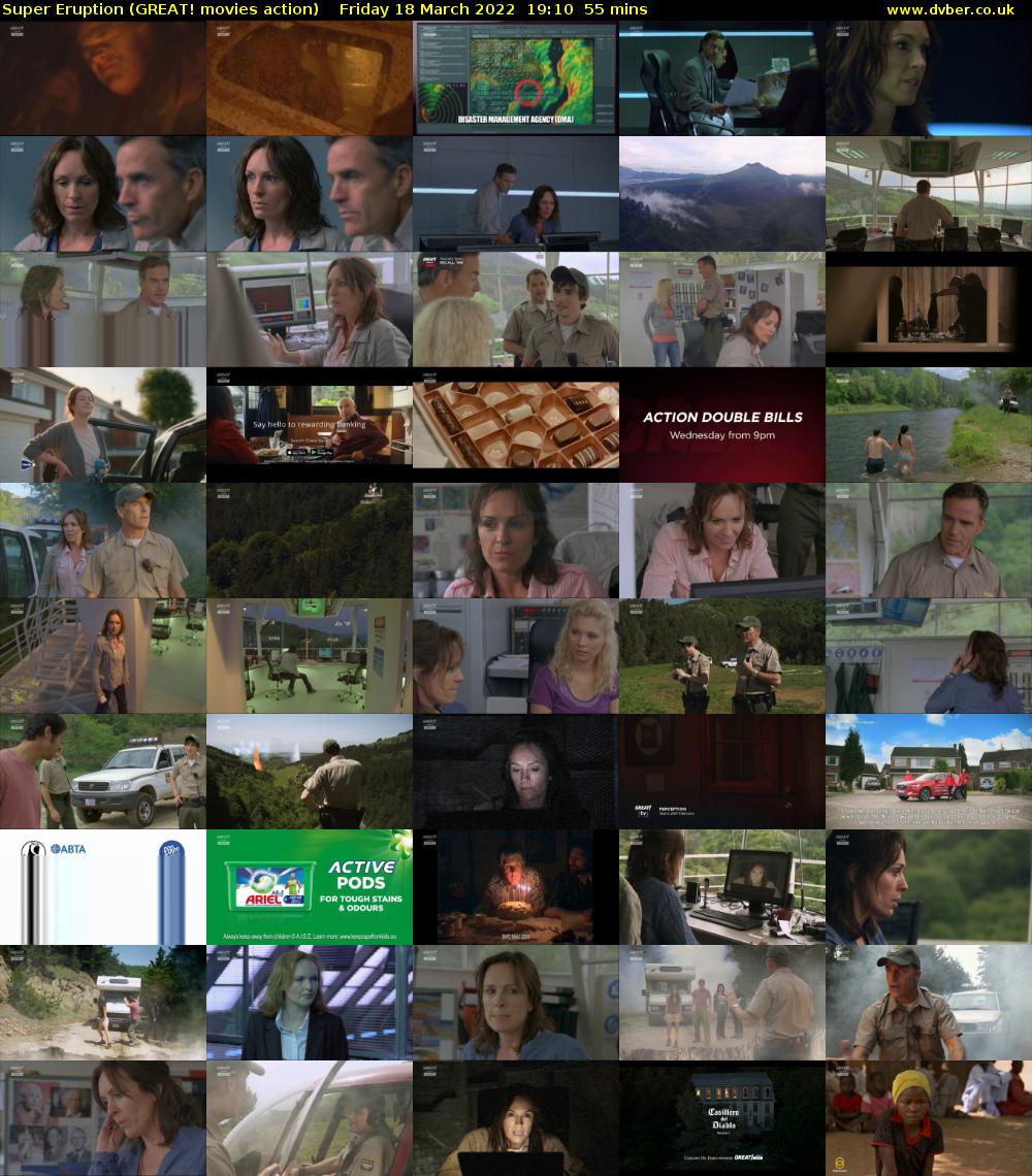 Super Eruption (GREAT! movies action) Friday 18 March 2022 19:10 - 20:05