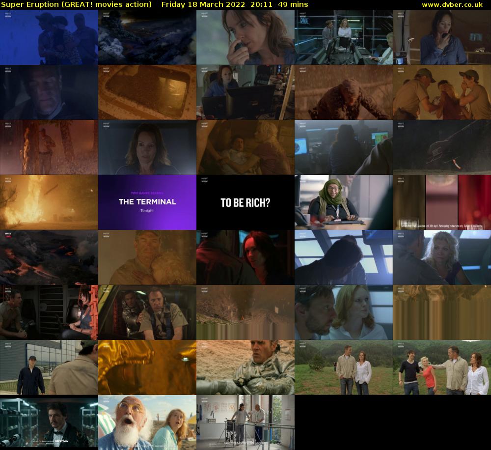Super Eruption (GREAT! movies action) Friday 18 March 2022 20:11 - 21:00