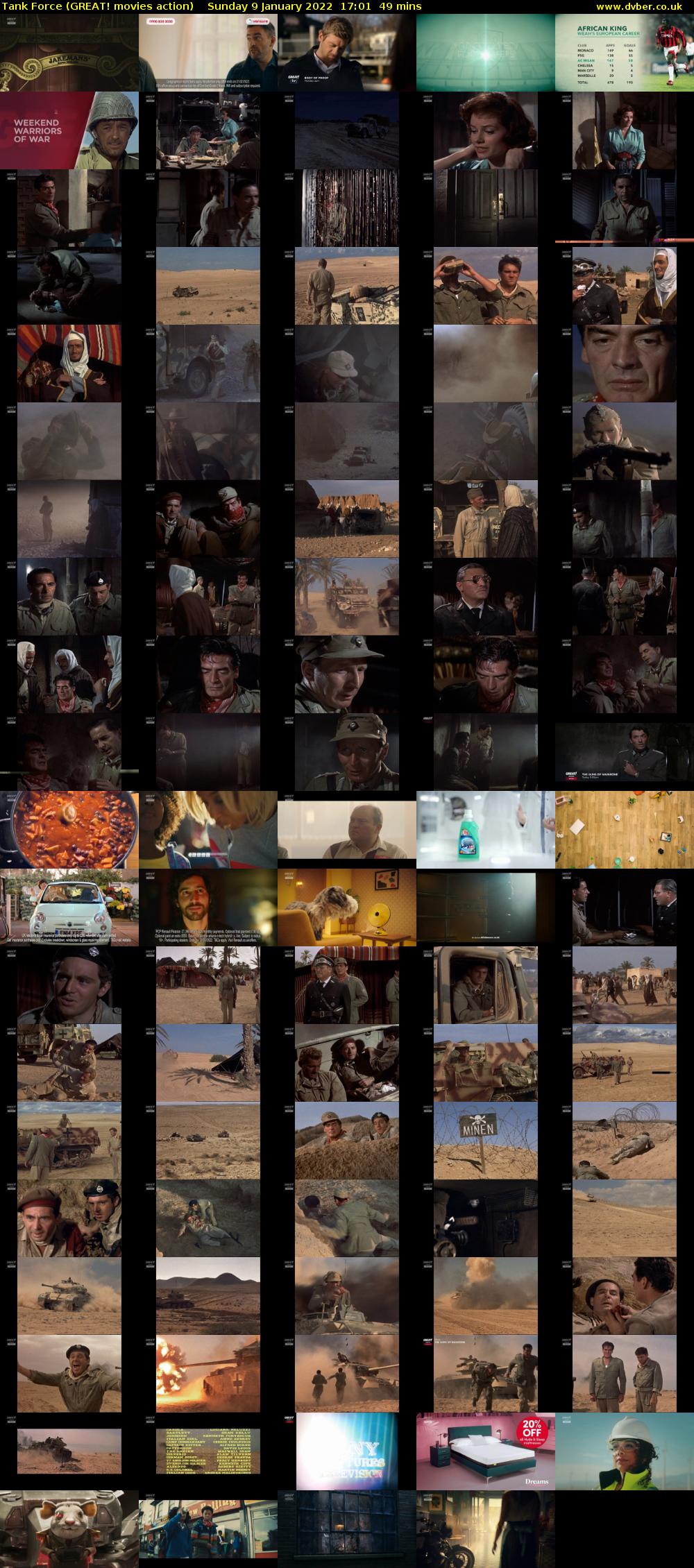 Tank Force (GREAT! movies action) Sunday 9 January 2022 17:01 - 17:50