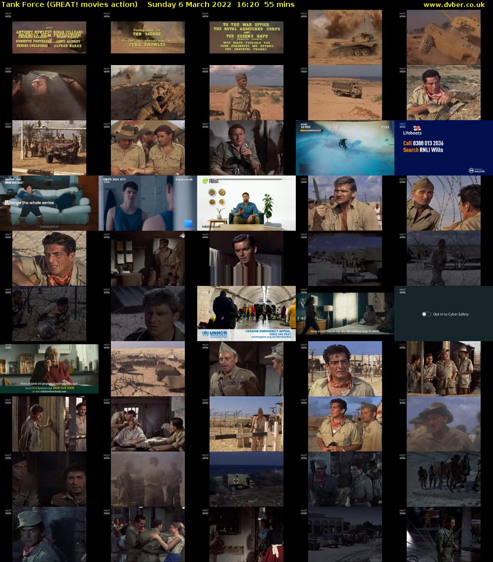 Tank Force (GREAT! movies action) Sunday 6 March 2022 16:20 - 17:15