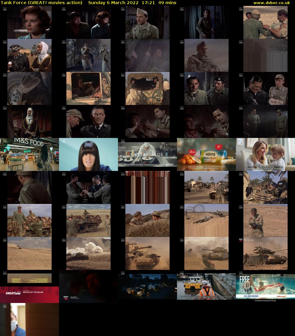Tank Force (GREAT! movies action) Sunday 6 March 2022 17:21 - 18:10