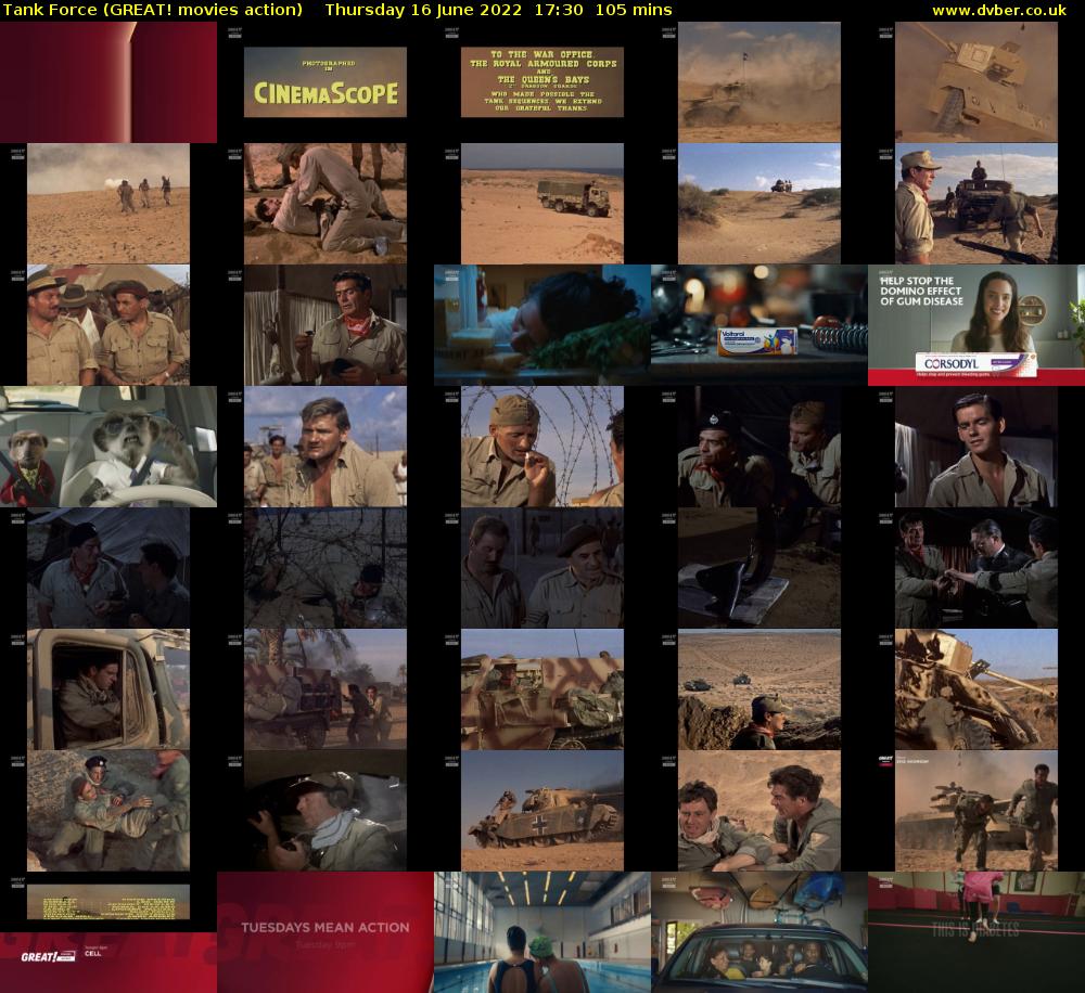 Tank Force (GREAT! movies action) Thursday 16 June 2022 17:30 - 19:15