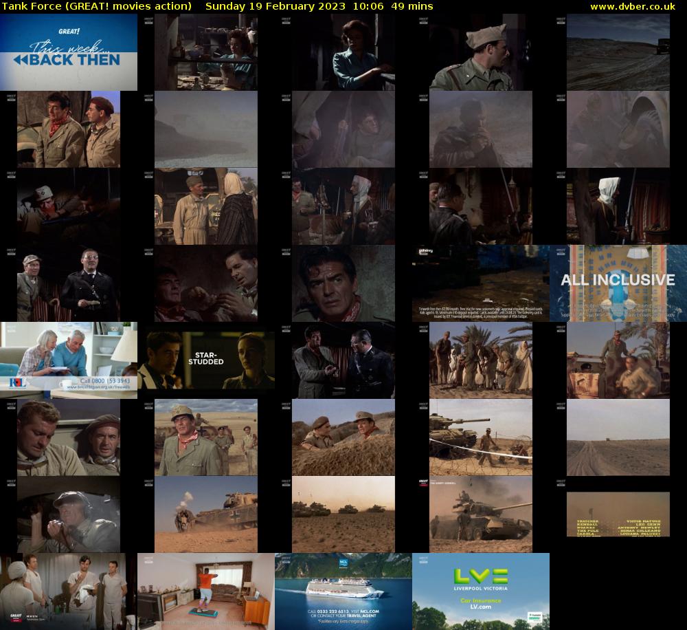 Tank Force (GREAT! movies action) Sunday 19 February 2023 10:06 - 10:55
