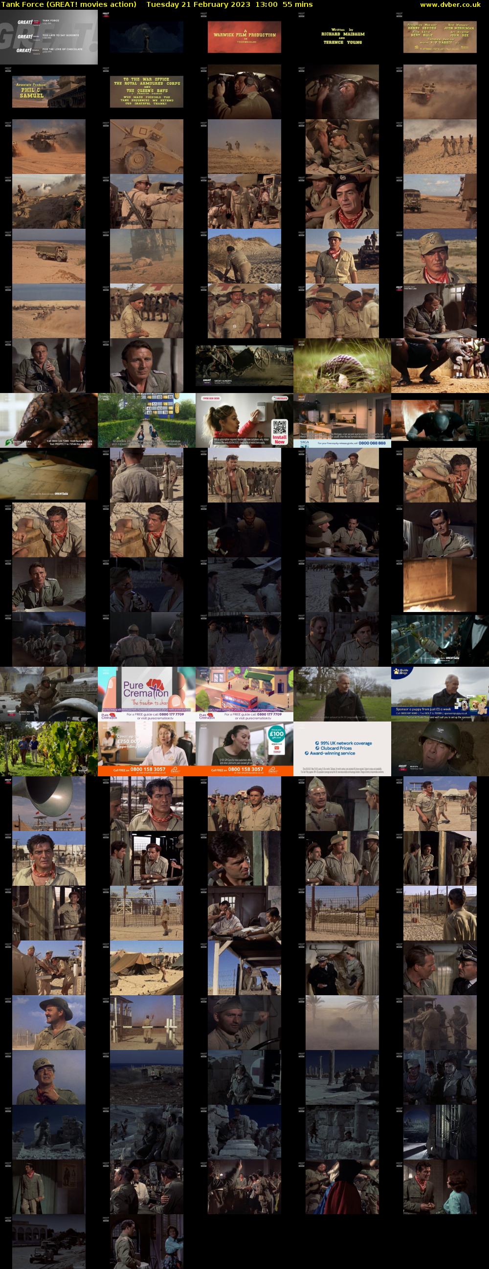 Tank Force (GREAT! movies action) Tuesday 21 February 2023 13:00 - 13:55