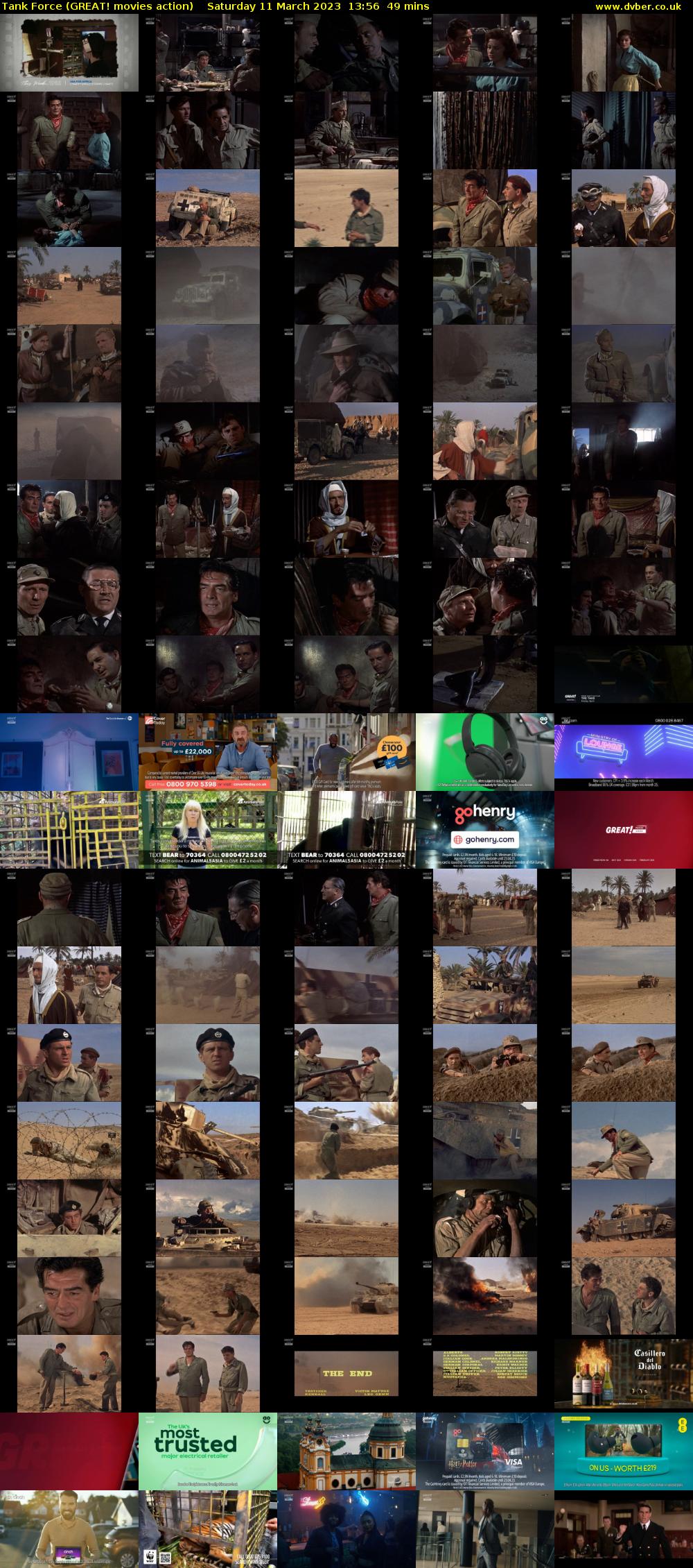 Tank Force (GREAT! movies action) Saturday 11 March 2023 13:56 - 14:45