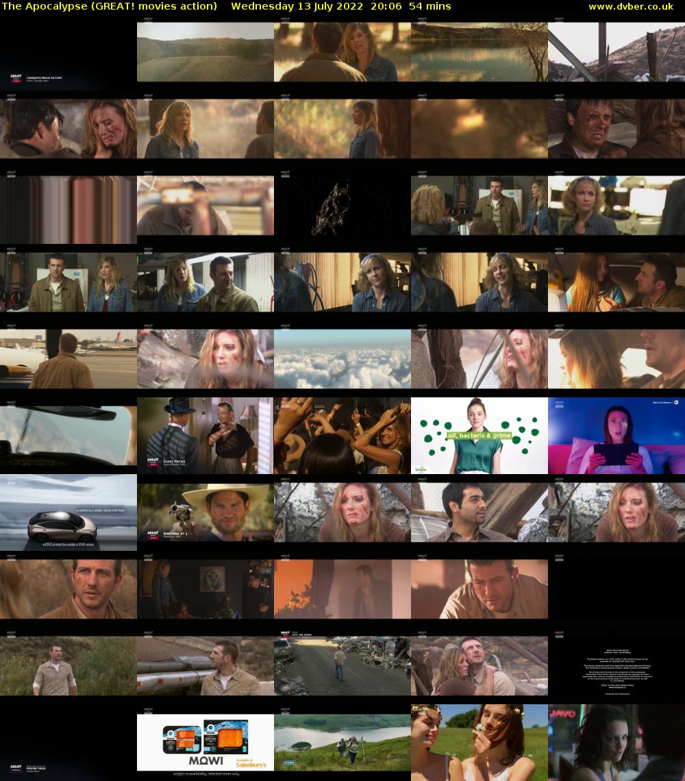 The Apocalypse (GREAT! movies action) Wednesday 13 July 2022 20:06 - 21:00