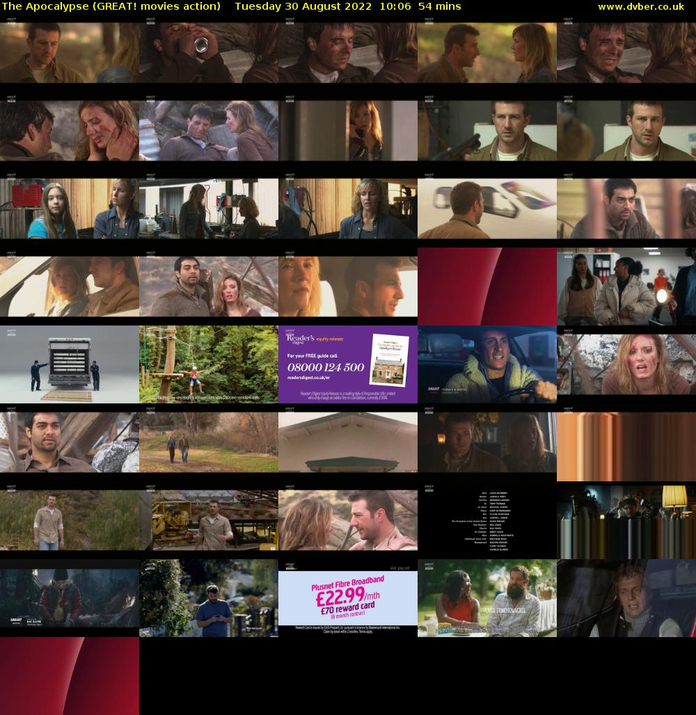 The Apocalypse (GREAT! movies action) Tuesday 30 August 2022 10:06 - 11:00