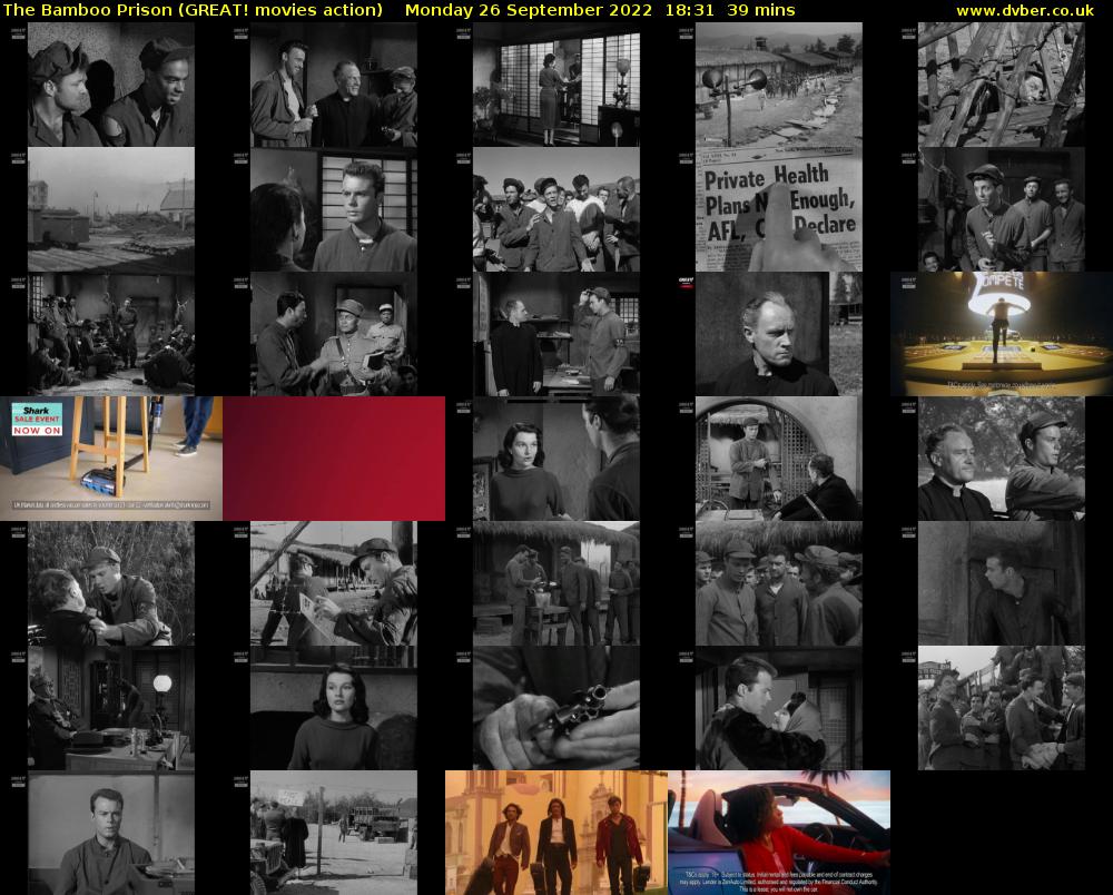 The Bamboo Prison (GREAT! movies action) Monday 26 September 2022 18:31 - 19:10
