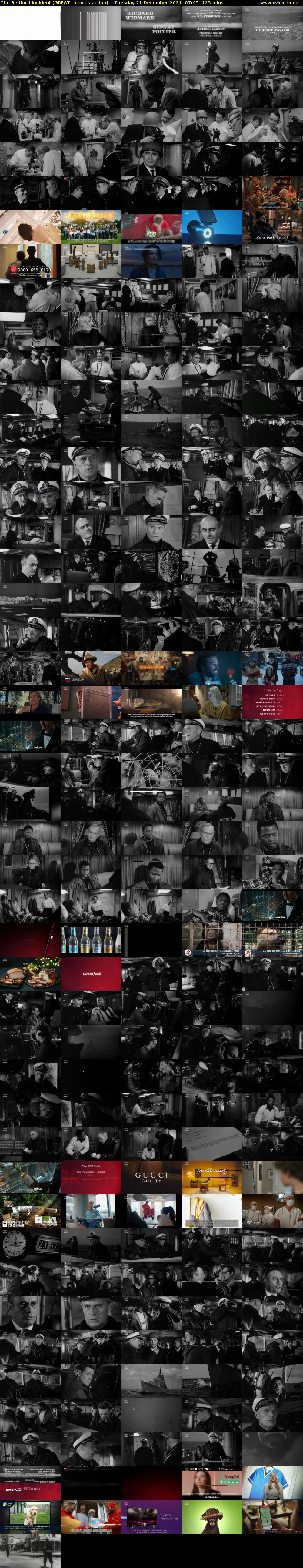 The Bedford Incident (GREAT! movies action) Tuesday 21 December 2021 07:45 - 09:50