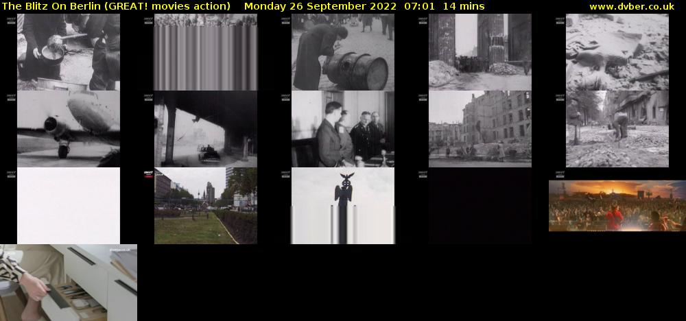 The Blitz On Berlin (GREAT! movies action) Monday 26 September 2022 07:01 - 07:15