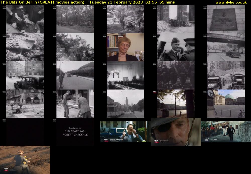 The Blitz On Berlin (GREAT! movies action) Tuesday 21 February 2023 02:55 - 04:00