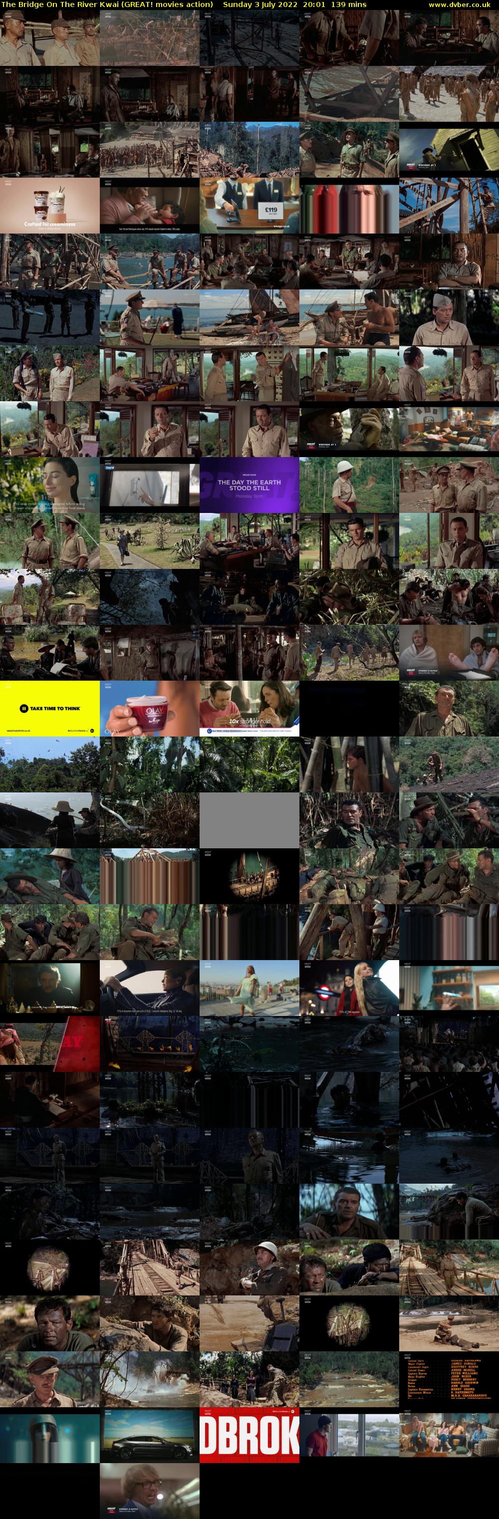 The Bridge On The River Kwai (GREAT! movies action) Sunday 3 July 2022 20:01 - 22:20