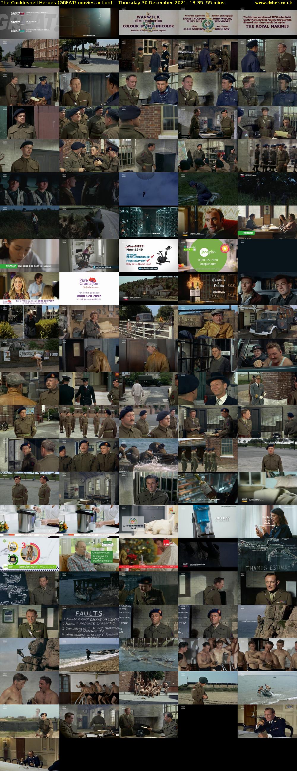 The Cockleshell Heroes (GREAT! movies action) Thursday 30 December 2021 13:35 - 14:30