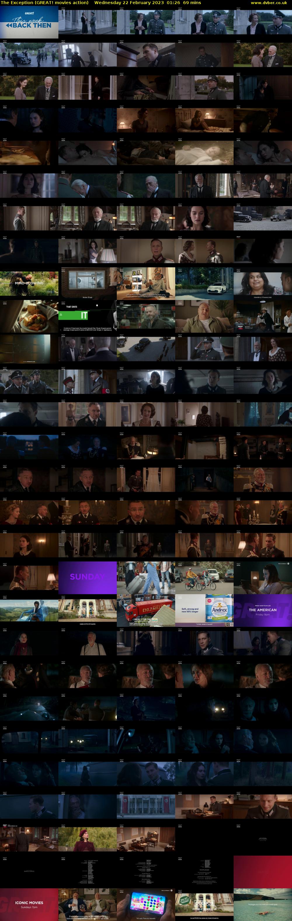 The Exception (GREAT! movies action) Wednesday 22 February 2023 01:26 - 02:35
