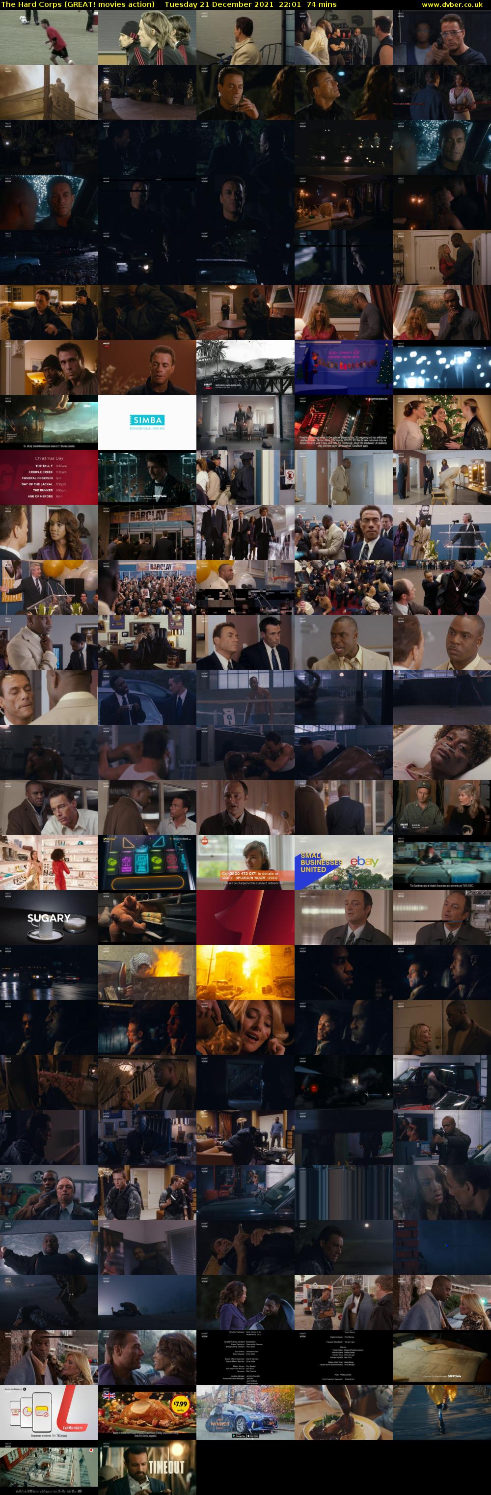 The Hard Corps (GREAT! movies action) Tuesday 21 December 2021 22:01 - 23:15