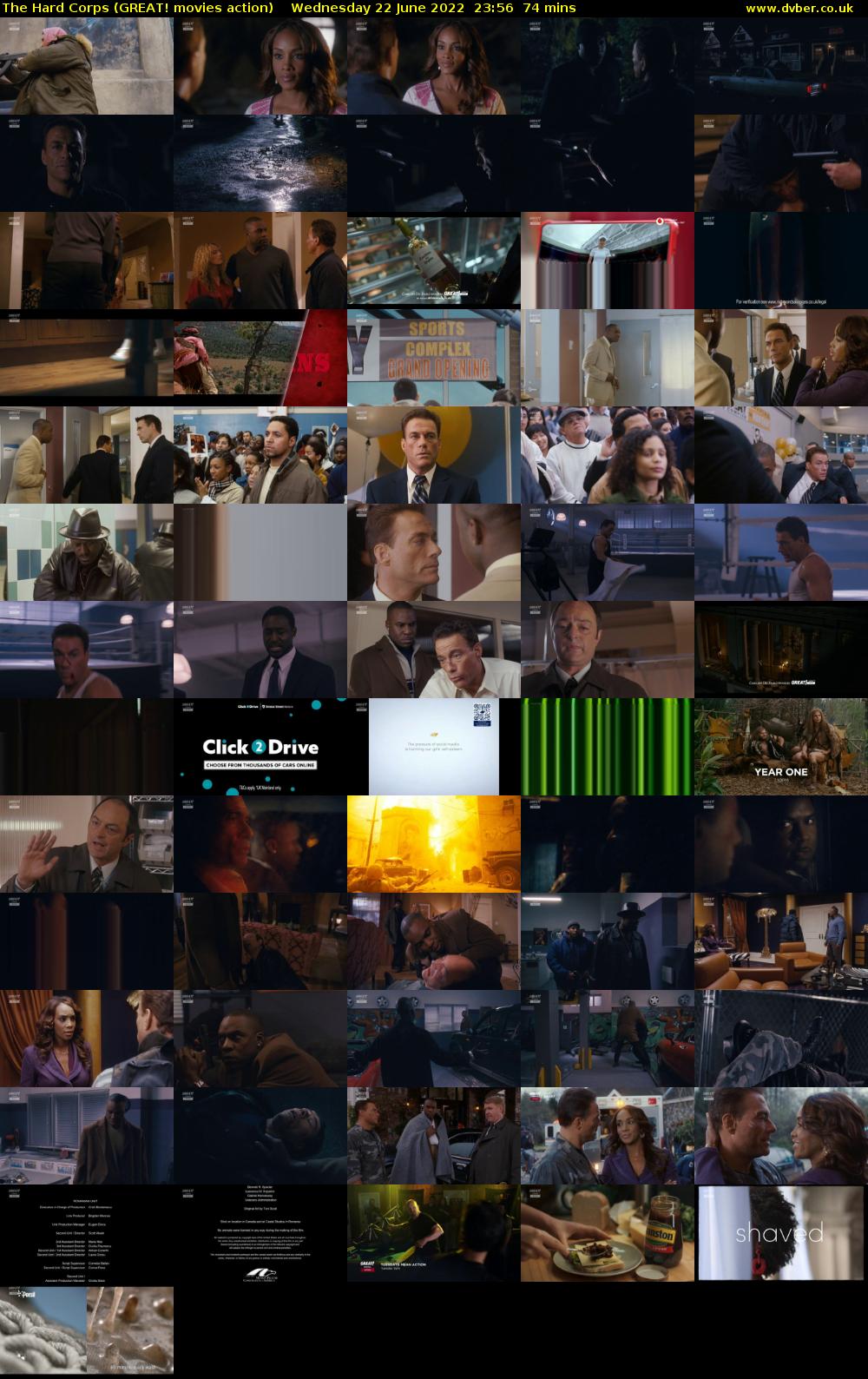 The Hard Corps (GREAT! movies action) Wednesday 22 June 2022 23:56 - 01:10