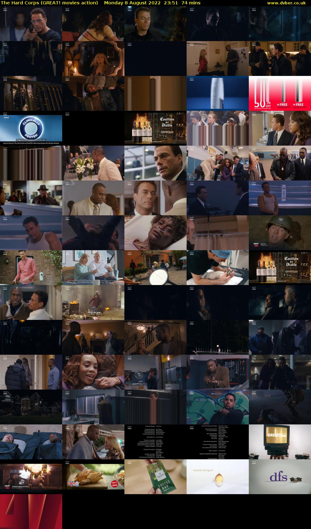 The Hard Corps (GREAT! movies action) Monday 8 August 2022 23:51 - 01:05