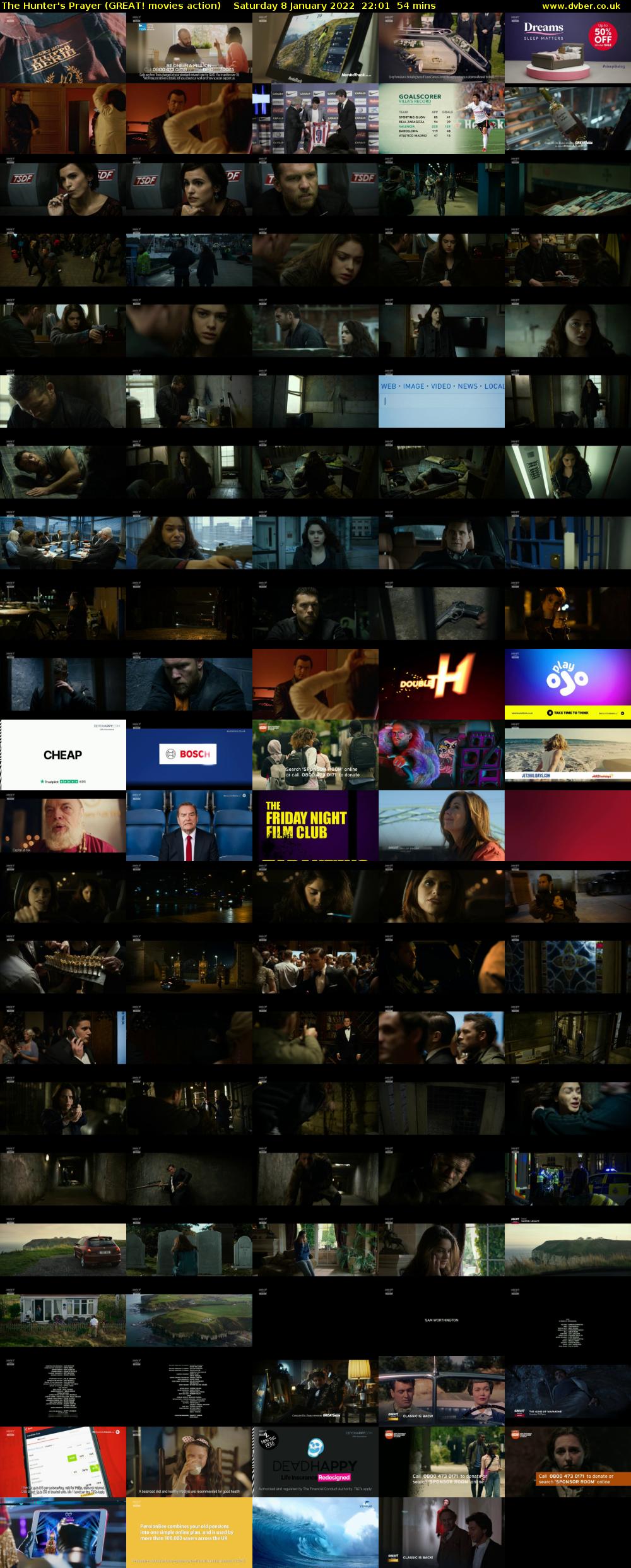 The Hunter's Prayer (GREAT! movies action) Saturday 8 January 2022 22:01 - 22:55