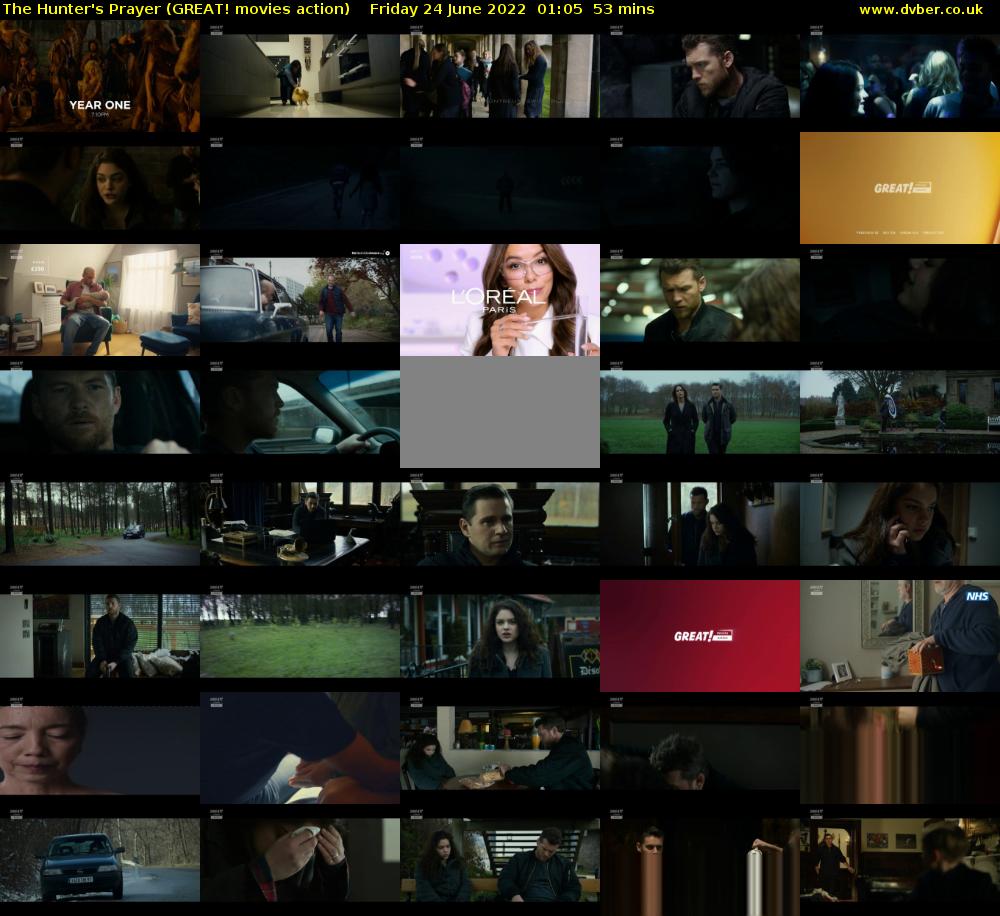 The Hunter's Prayer (GREAT! movies action) Friday 24 June 2022 01:05 - 01:58
