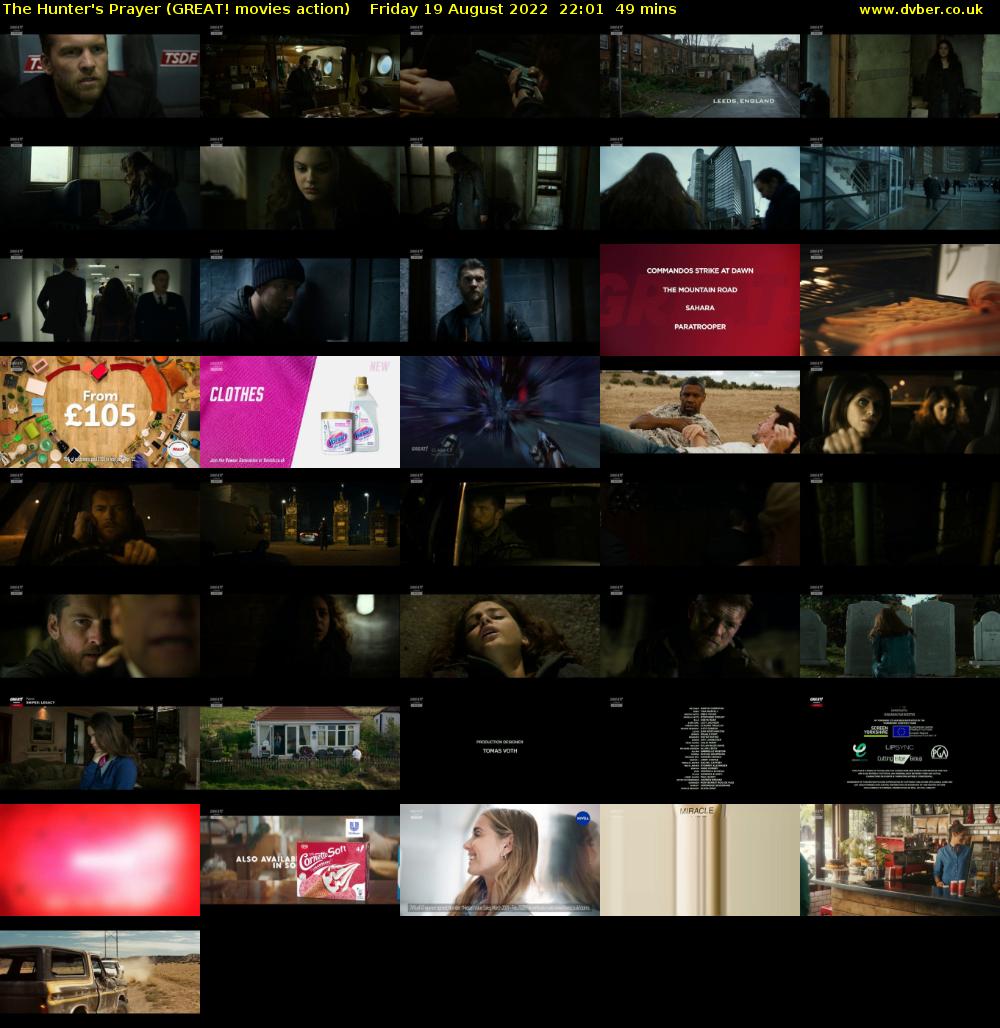 The Hunter's Prayer (GREAT! movies action) Friday 19 August 2022 22:01 - 22:50