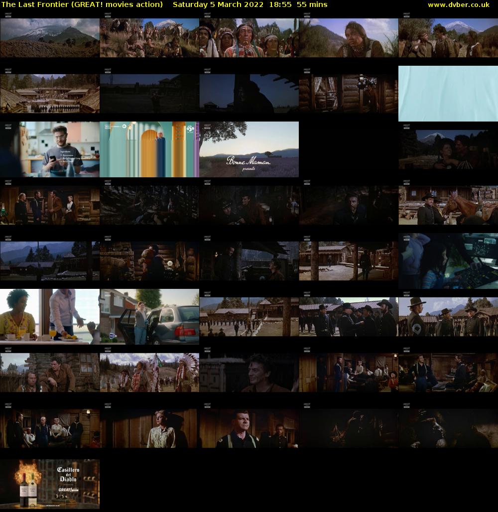 The Last Frontier (GREAT! movies action) Saturday 5 March 2022 18:55 - 19:50