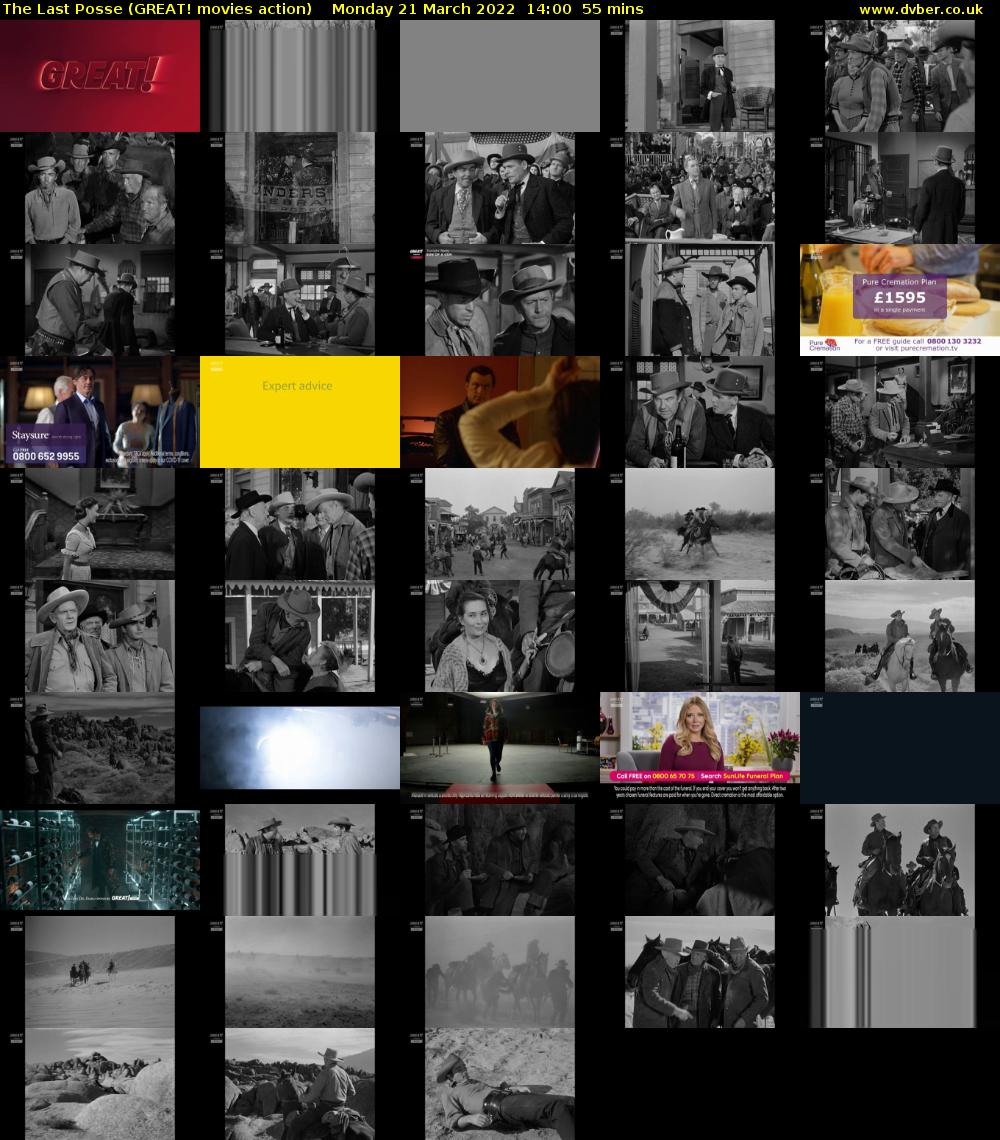The Last Posse (GREAT! movies action) Monday 21 March 2022 14:00 - 14:55