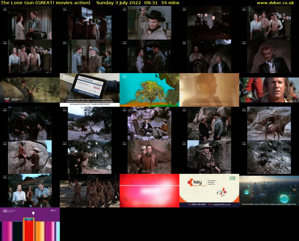 The Lone Gun (GREAT! movies action) Sunday 3 July 2022 08:31 - 09:05