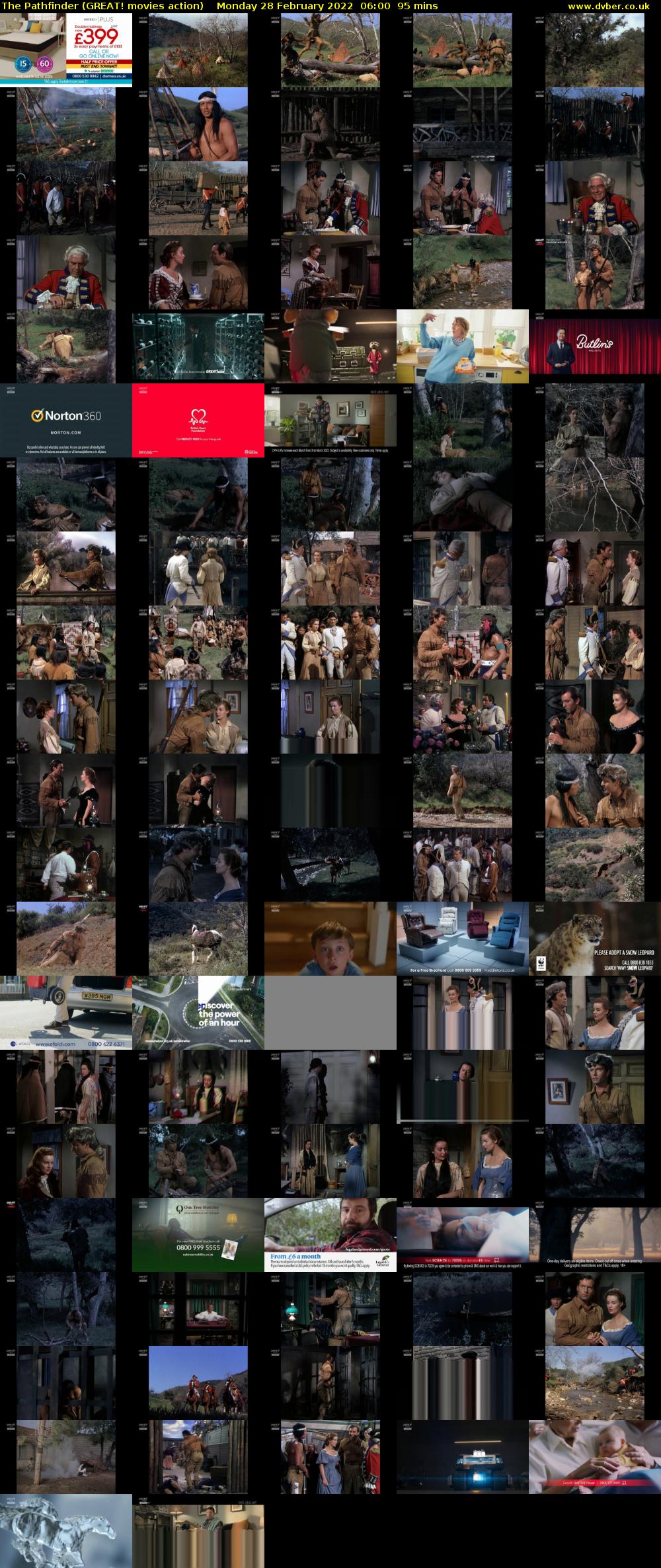 The Pathfinder (GREAT! movies action) Monday 28 February 2022 06:00 - 07:35