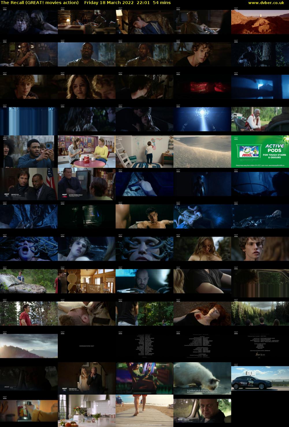 The Recall (GREAT! movies action) Friday 18 March 2022 22:01 - 22:55