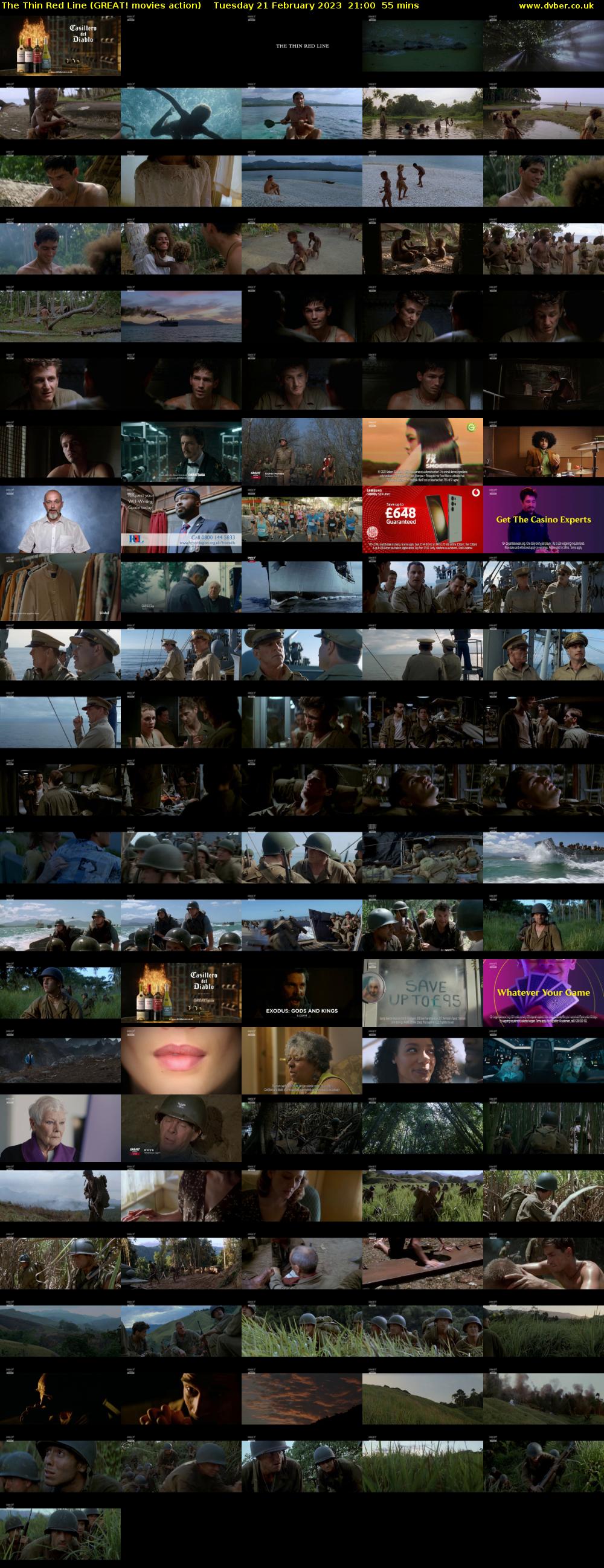 The Thin Red Line (GREAT! movies action) Tuesday 21 February 2023 21:00 - 21:55