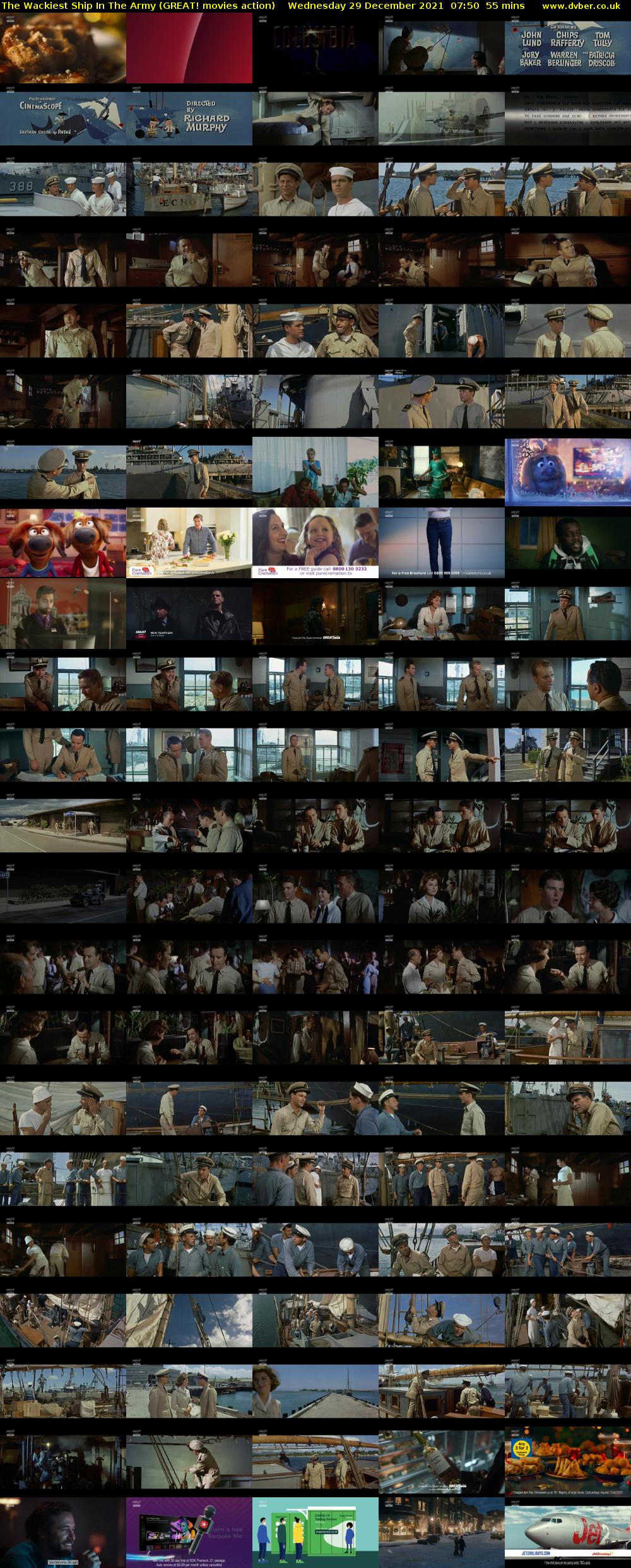 The Wackiest Ship In The Army (GREAT! movies action) Wednesday 29 December 2021 07:50 - 08:45