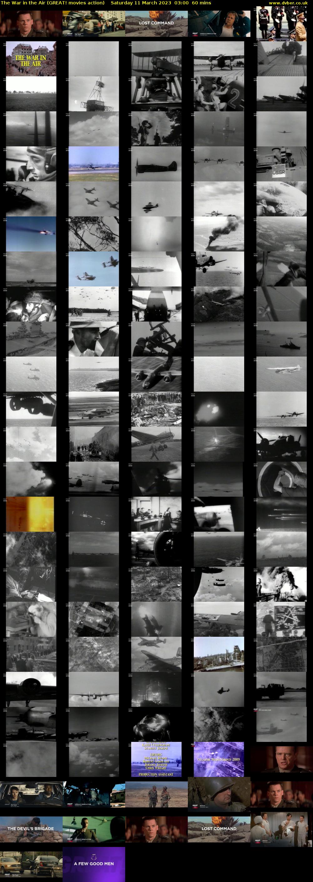 The War in the Air (GREAT! movies action) Saturday 11 March 2023 03:00 - 04:00