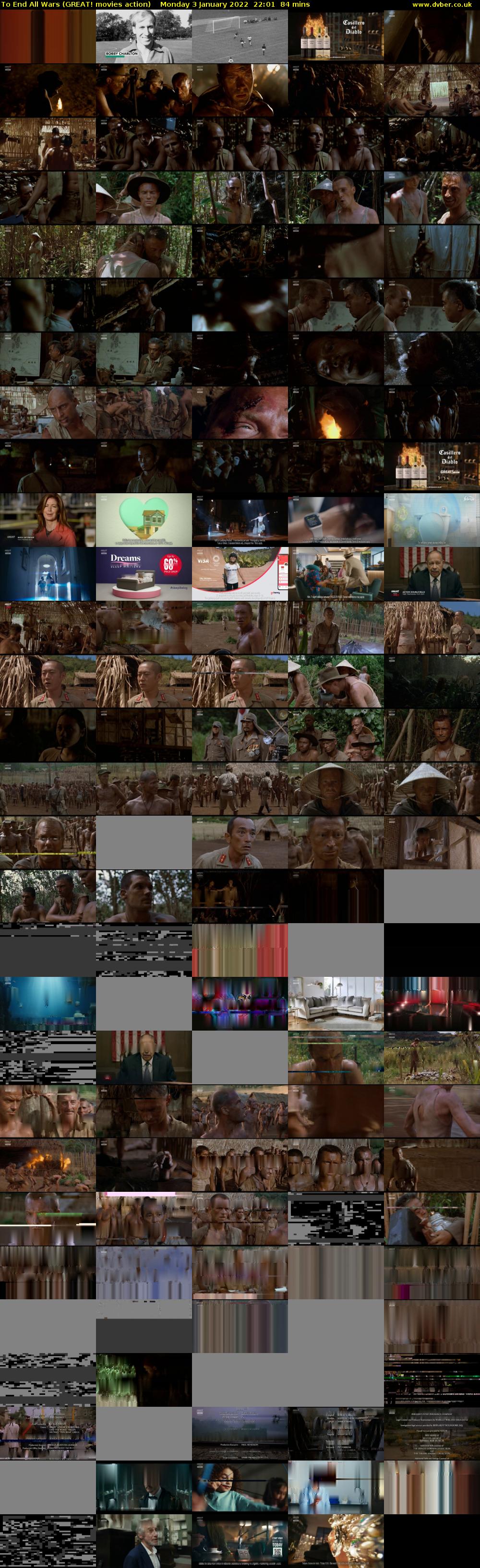 To End All Wars (GREAT! movies action) Monday 3 January 2022 22:01 - 23:25