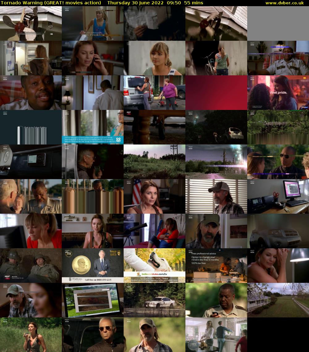 Tornado Warning (GREAT! movies action) Thursday 30 June 2022 09:50 - 10:45