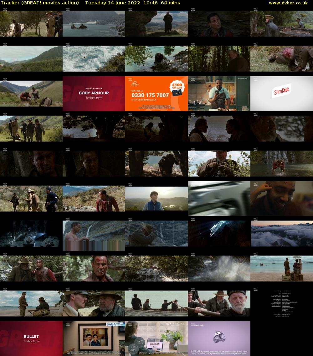 Tracker (GREAT! movies action) Tuesday 14 June 2022 10:46 - 11:50