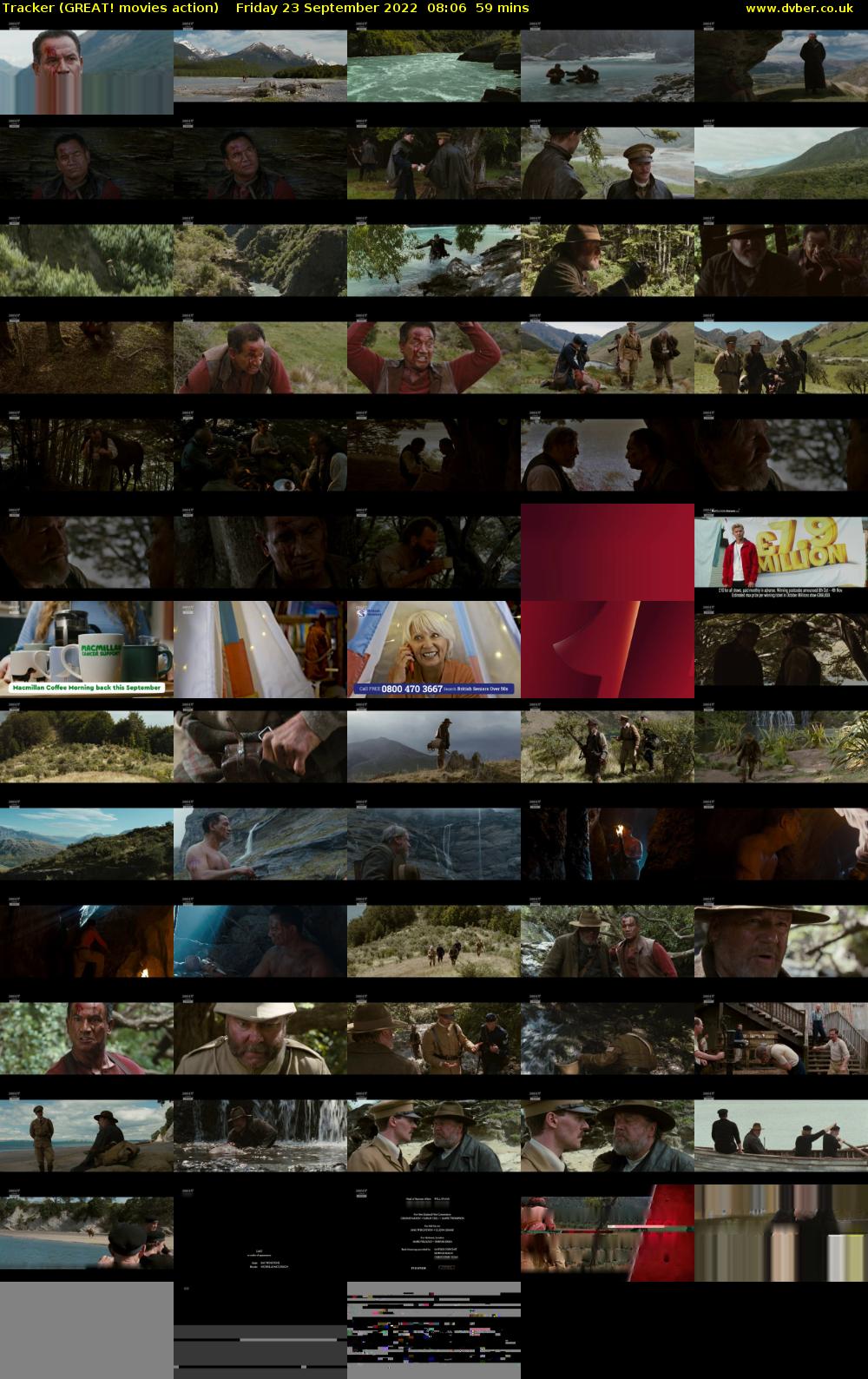 Tracker (GREAT! movies action) Friday 23 September 2022 08:06 - 09:05