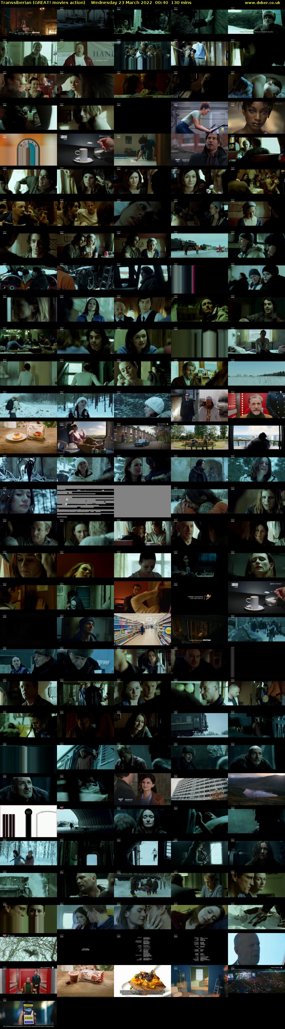 Transsiberian (GREAT! movies action) Wednesday 23 March 2022 00:40 - 02:50