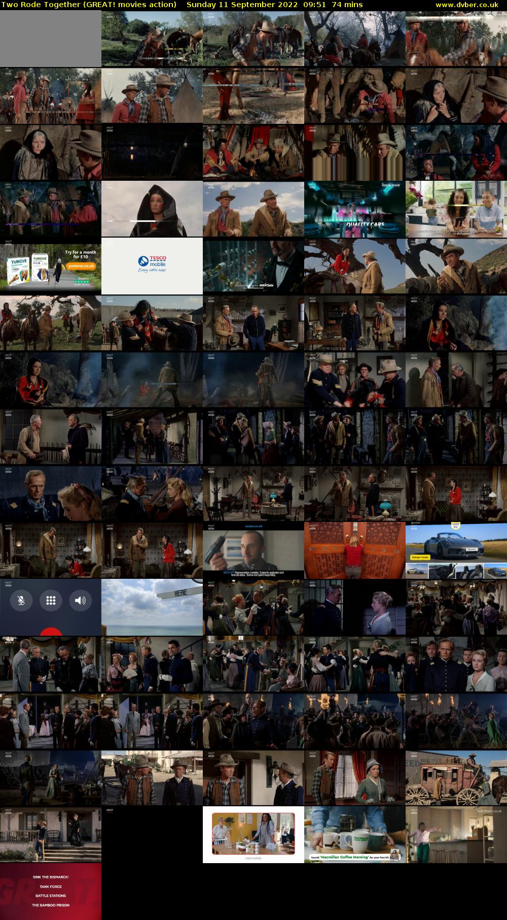Two Rode Together (GREAT! movies action) Sunday 11 September 2022 09:51 - 11:05