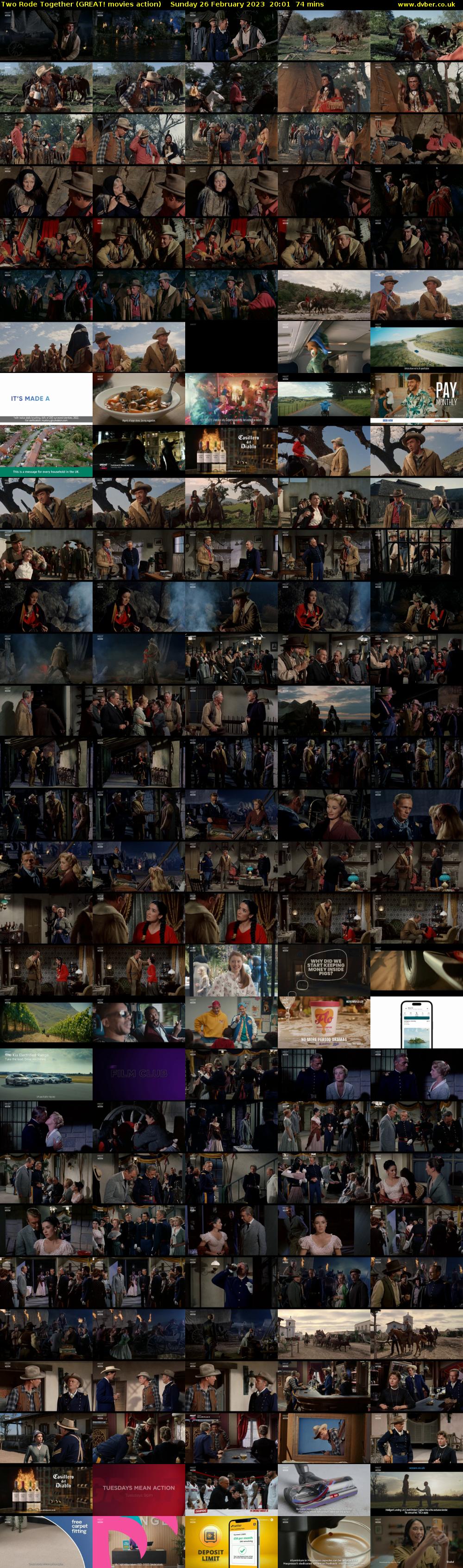 Two Rode Together (GREAT! movies action) Sunday 26 February 2023 20:01 - 21:15