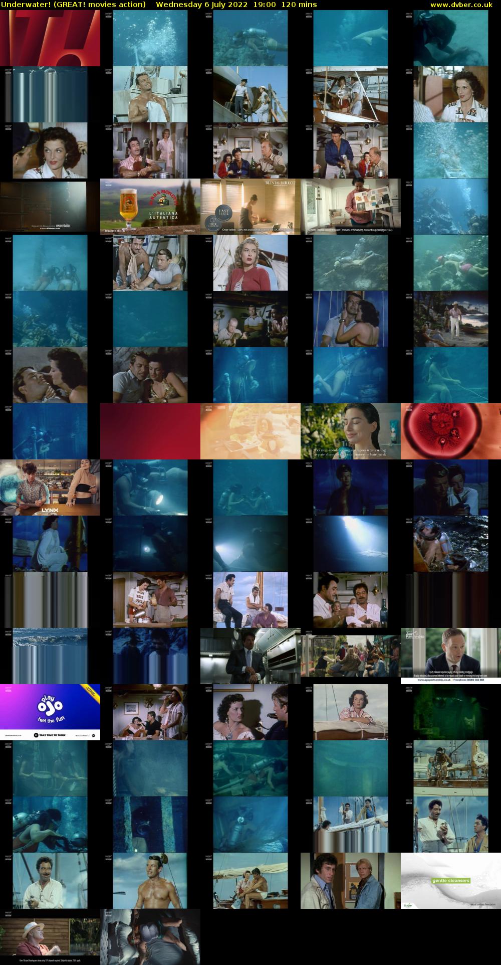 Underwater! (GREAT! movies action) Wednesday 6 July 2022 19:00 - 21:00