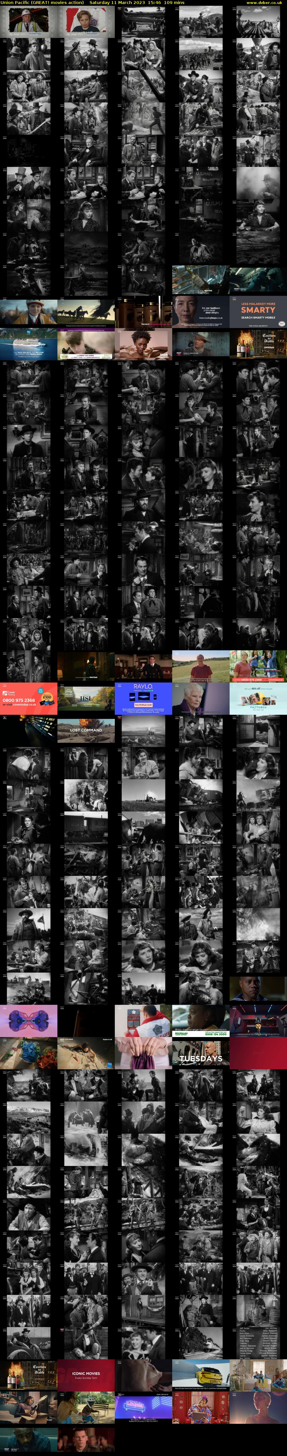 Union Pacific (GREAT! movies action) Saturday 11 March 2023 15:46 - 17:35