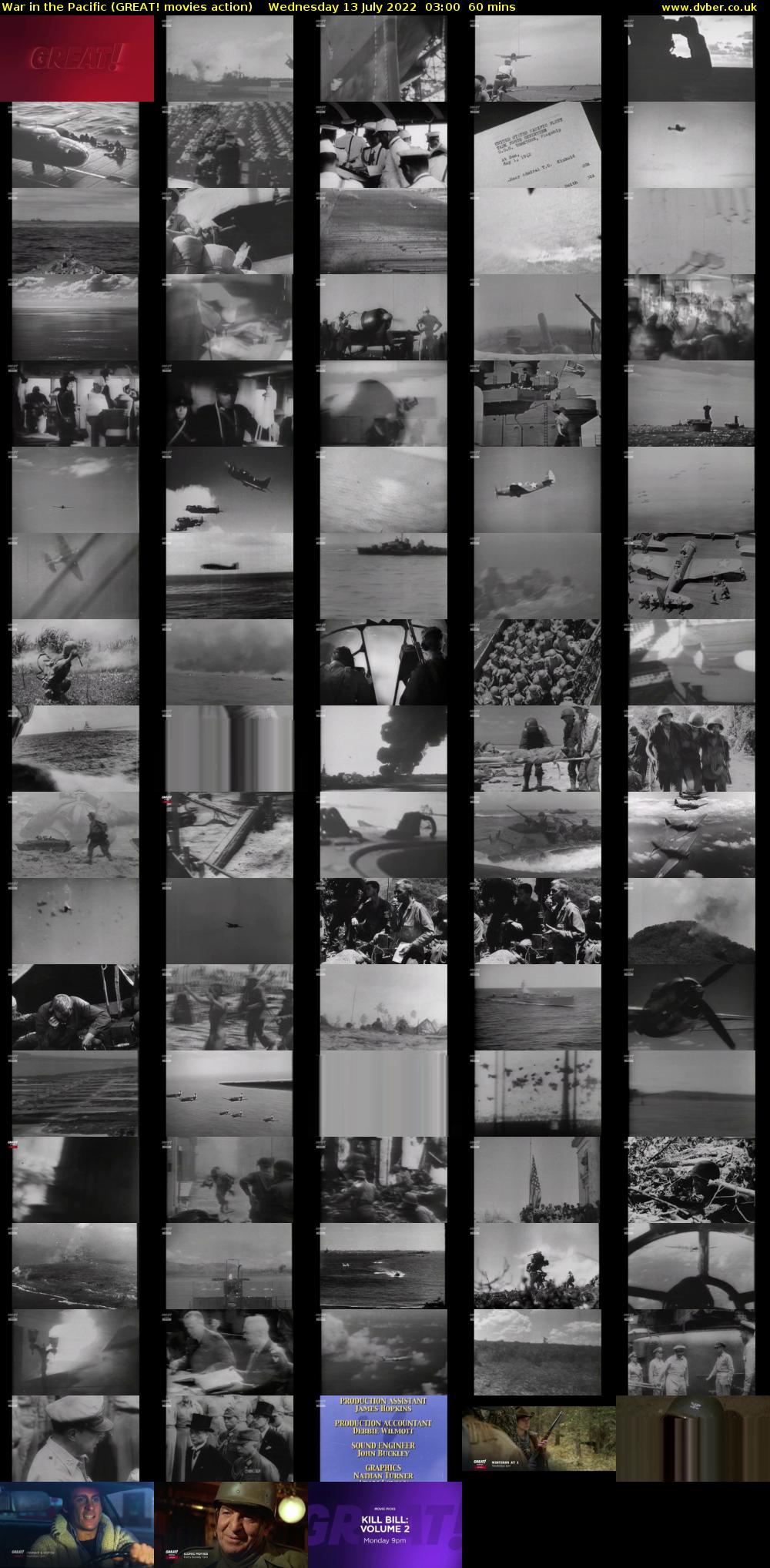 War in the Pacific (GREAT! movies action) Wednesday 13 July 2022 03:00 - 04:00