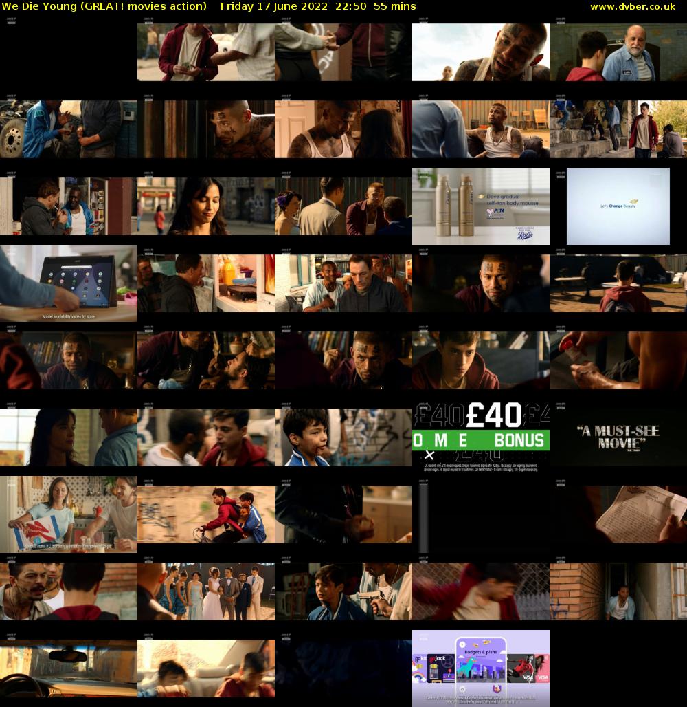 We Die Young (GREAT! movies action) Friday 17 June 2022 22:50 - 23:45